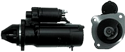 24V 4.0KW 9 Tooth Mahle Starter for Atlas Copco, Bomag, Iveco, Liebherr, Deutz AG