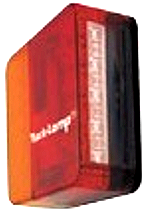 TL-L196RYW-12 12V DC Truck Lamp Tail Light with Numberplate Light